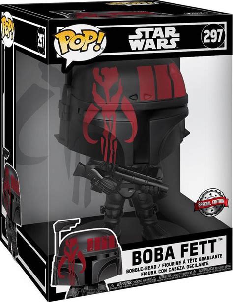 Funko Pop Movies Star Wars Boba Fett 297 Bobble Head Supersized 10