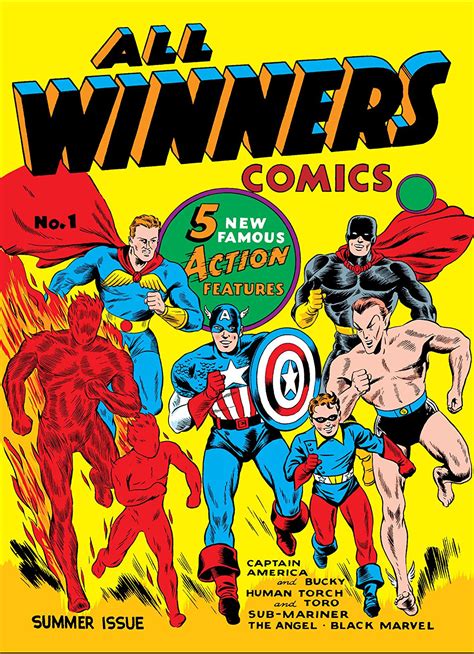 All Winners Comics Vol 1 1 Marvel Database Fandom