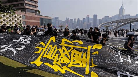 Hong Kong Descends Into Chaos Again As Protesters Defy Ban The