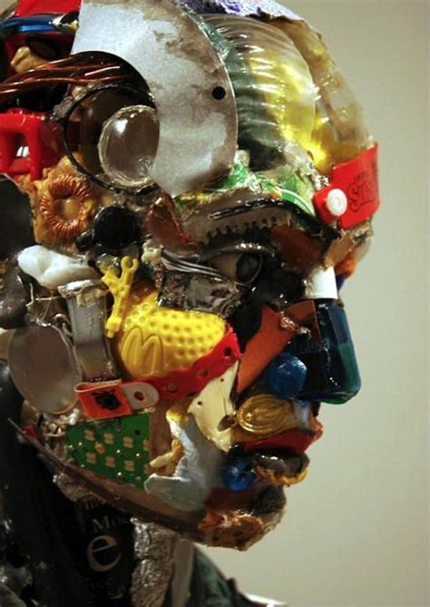 Garbage Art Amazing Sculptures From Garbage Wastes By Dario Tironi