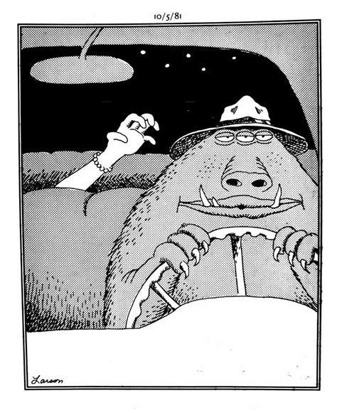 The Far Side By Gary Larson Far Side Cartoons Aliens Funny