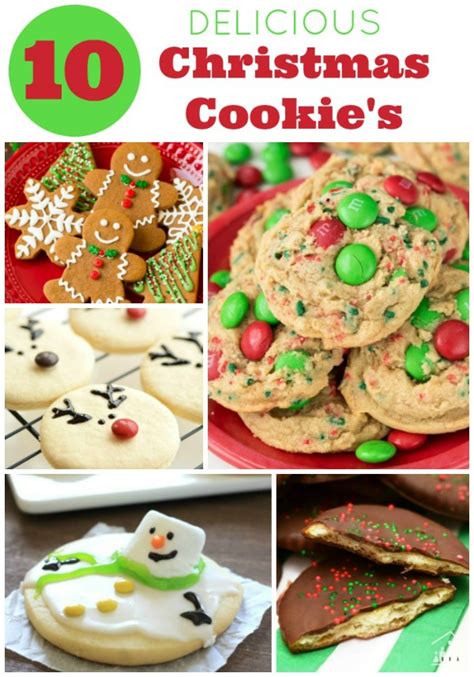 10 Delicious Christmas Cookie Recipes Crafty Kids At Home