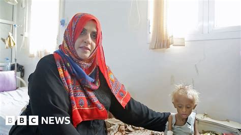 One Womans Lonely Struggle Against Famine In Yemen Bbc News