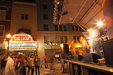 The Gillioz Theatre Along Historic Route 66 In Downtown Springfield Is