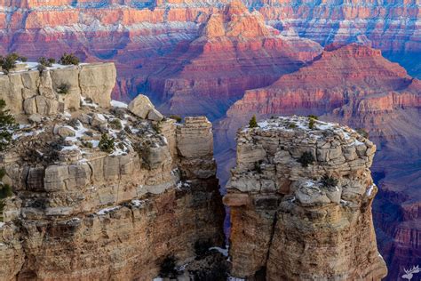 Winter's Pallete | Grand Canyon National Park, South Rim, Arizona | Bill Marson Photography