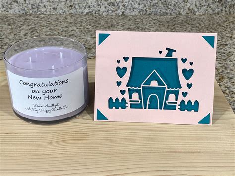 Congratulations Candle And Card
