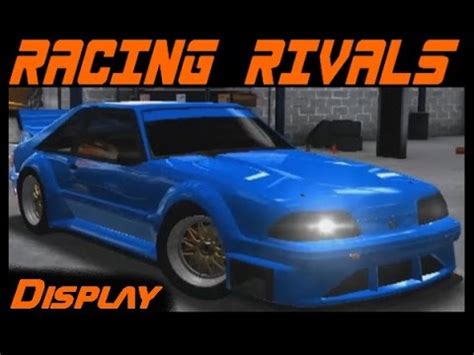 Pick your wanted formula car and join the extreme racing challenge. Racing Rivals Car Showcase | Maxed Mustang Race Edition ...