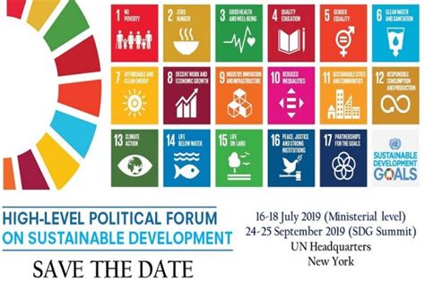 The sdg summit happens every four years — think of it as the olympics of the 2030 agenda. SDG Summit 2019 - WFO-OMA