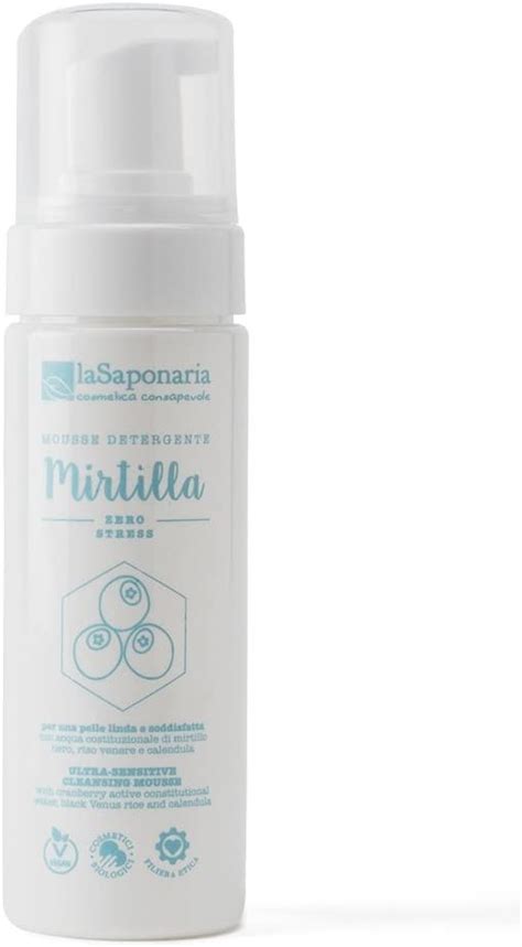 La Saponaria Mousse Detergente Zero Stress Mirtilla 150 Ml Amazon It
