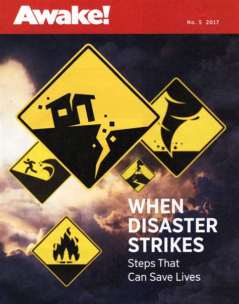 Various disasters portrayed in road warning signs. | Disasters, Disaster preparedness, Bible for 