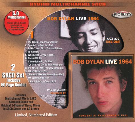 Bob Dylan Bootleg Series Vol 6 Live 1964 2004 Audio Fidelity
