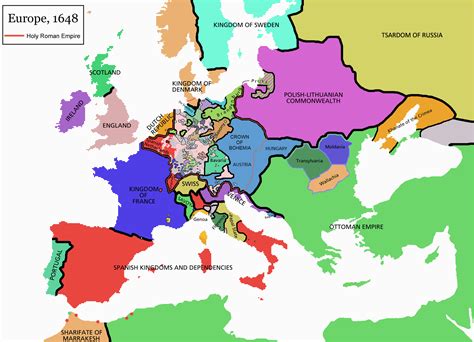 Europe Map In 1600 Secretmuseum