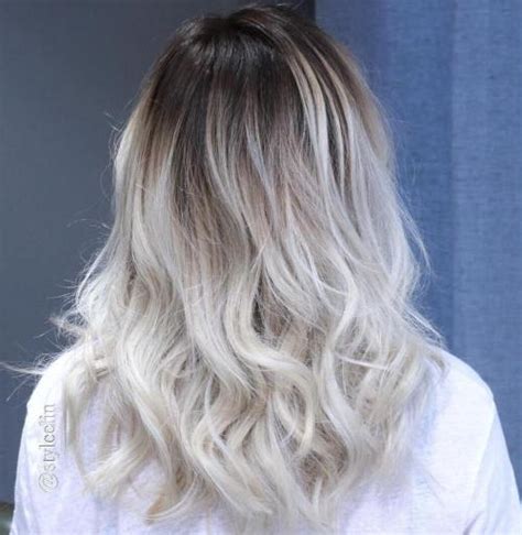 Blonde hair with dark roots is a hair coloring technique that allows natural brunette roots to blend seamlessly with blonde hair. 40 Hair Сolor Ideas with White and Platinum Blonde Hair