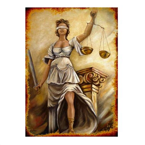 Wooden Lady Justice Statue Scales Justice T Lawyer Judge Etsy