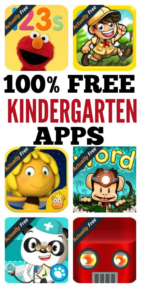 It's an exciting transition as young learners blend the apps are more than just fun for a kindergartener. 100% FREE Kindergarten Apps - PIN THIS! | Kindergarten ...