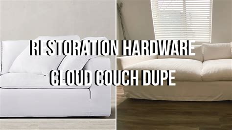 Restoration Hardware Cloud Couch Dupe Youtube