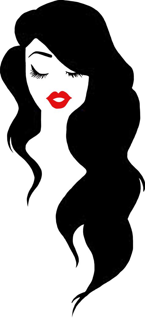 Download Transparent Graphic Royalty Free Stock Beauty Vector Hair