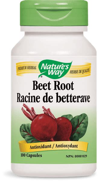 Natures Way Beet Root Powder 100 Veg Capsules Natures Source