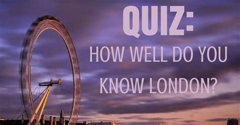 How many female singers do you know? How Well Do You Know London? | Playbuzz