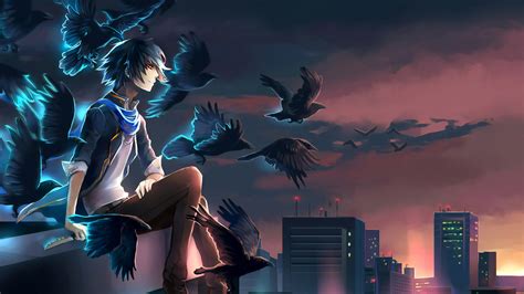 1920x1080 Night Lights Anime Laptop Full Hd 1080p Hd 4k Wallpapers Images Backgrounds Photos