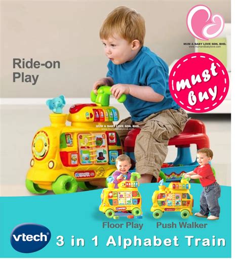 Vtech Sit To Stand Push And Ride Alphabet Train 12 36 Months Baby