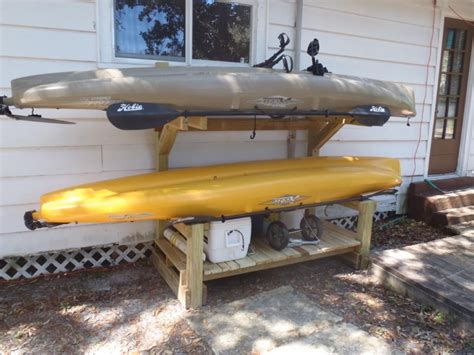 How To Build How To Build A Wooden Kayak Storage Rack Pdf Plans