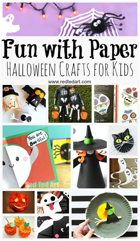 Paper Halloween Crafts Page 2