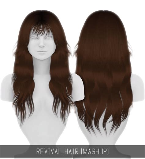 Sims 4 Cc Long Wavy Hair Mazvital
