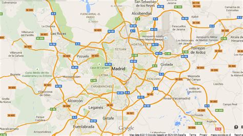 Mapa De Localización De La Ciudad De Madrid En España España Mapa Por