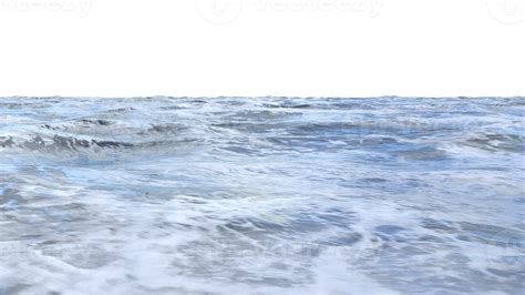 Water Ripples Surface Isolated 3d Render 20917935 Png