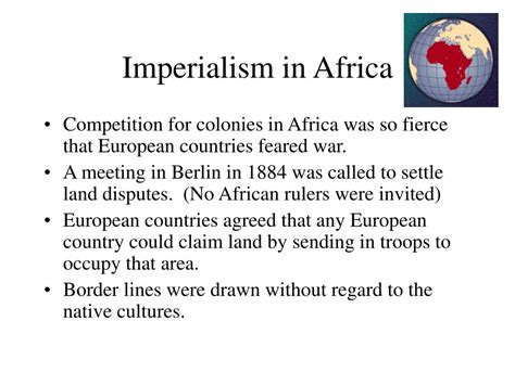 When they (the first european navigators of the end of the middle ages) arrived in the gulf of guinea and. PPT - The Age of Imperialism 1875-1914 PowerPoint Presentation, free download - ID:459369
