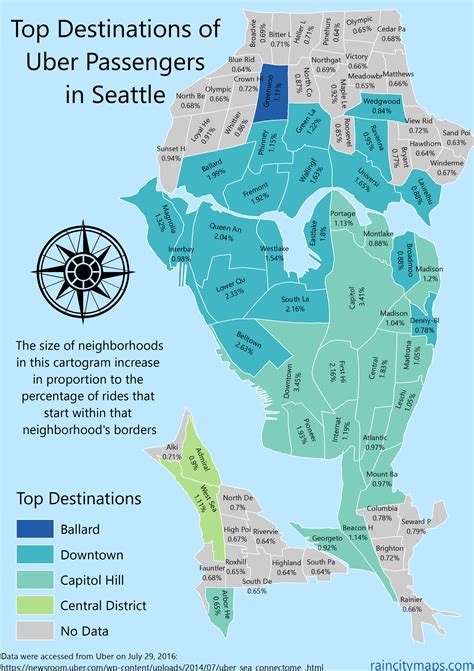 rain city maps - uber