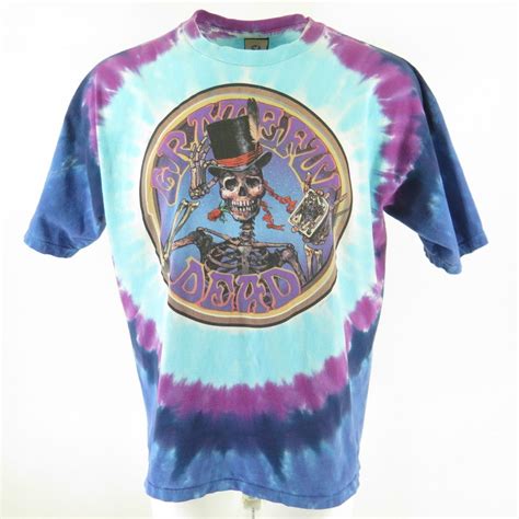 I'm collecting from 25 years ago. Grateful Dead T-Shirt Top Hat Skeleton Poker Gambler ...