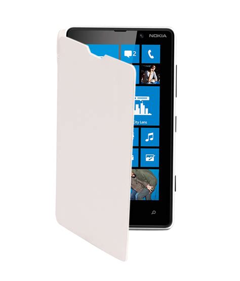 Buy Koloredge Flipcover Nokia Lumia 820 White Online