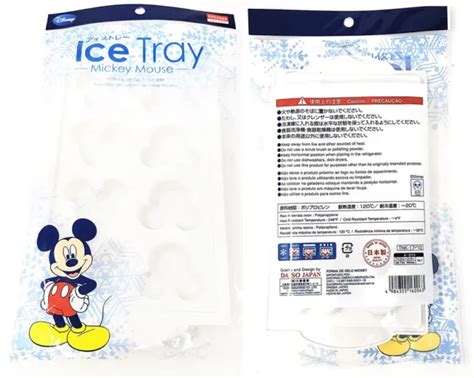 Daiso Disney Mickey Mouse Ice Tray Ice Cube Chocolate Mold Made In