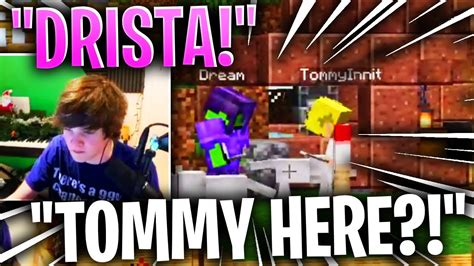 Tubbo Meets Tommyinnit In Dream Smp With Dreams Sister Youtube