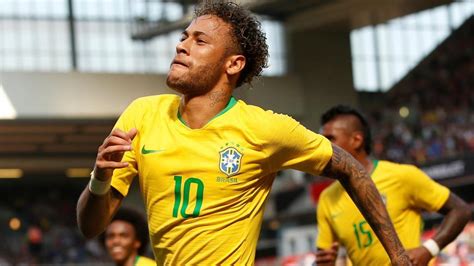 brazil beat croatia in fifa world cup 2018 warm up as neymar makes spectacular return football