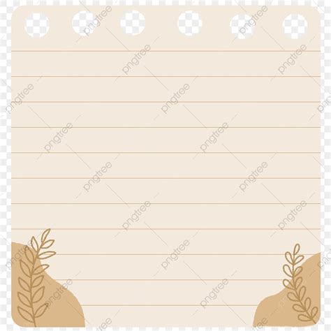 Aesthetic Sticky Note Png Image Aesthetic Blank Paper For Sticky Notes