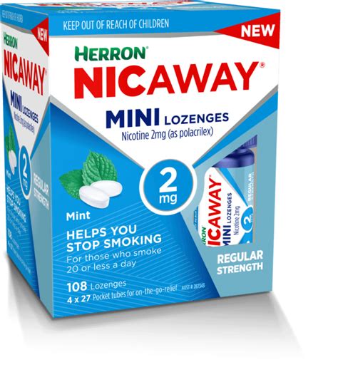 View our range of Nicaway Nicotine Replacement Therapy (NRT) products.