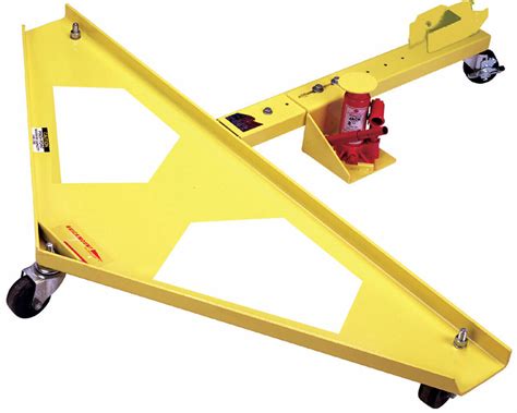 Snow Plow Cart Plow Dolly Quick Mount Plow Cart For Boss V Snow Plow