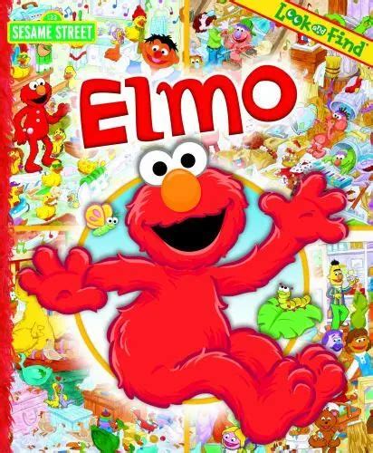 Sesame Street Elmo Look And Find S 1605537667 Hardcover