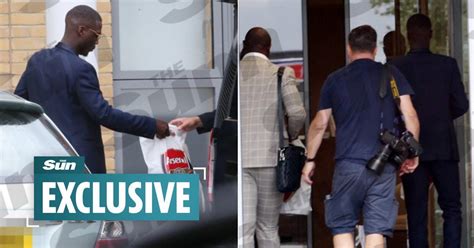 [photos] pepe snapped at colney after completing arsenal medical ahead of £72m move arsenal