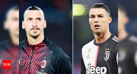 Cristiano Ronaldo And Zlatan Ibrahimovic Face Off In Battle For