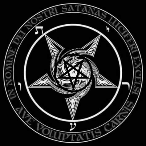 Eternity Baphomet Occult Dark Satan Magic Demon Ankh Logo