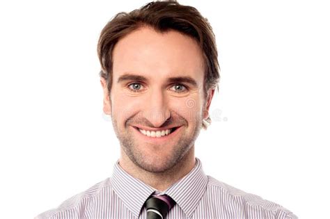 Smiling Businessman Looking At You Stock Image Image Of Formal