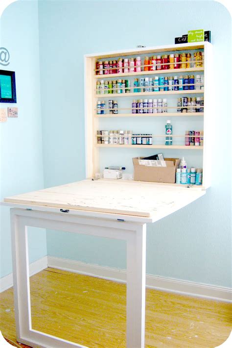 I would stick with the inside of your billiard table a buffet at. Craftaholics Anonymous® | Craft Paint Storage Ideas