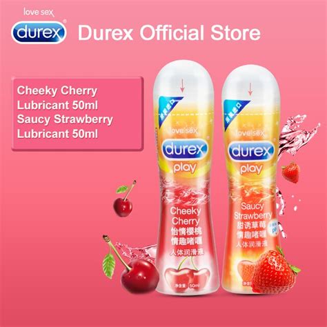 Durex Play Cheeky Cherry Flavoured Gel Lube Anal Lubrication For Sex Ultra Safe Addicted Sex