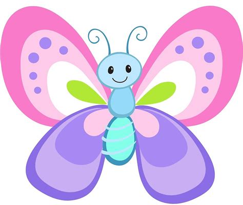 Huge collection, amazing choice, 100+ million high quality, affordable rf and rm images. "Cute Cartoon Butterfly" by Sandytov | Redbubble