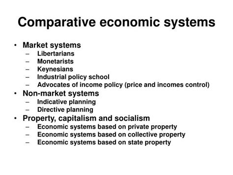 Ppt Comparative Economic Systems Powerpoint Presentation Free