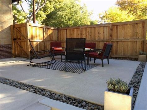 60 Concrete Patio Ideas - Unique Backyard Retreats
